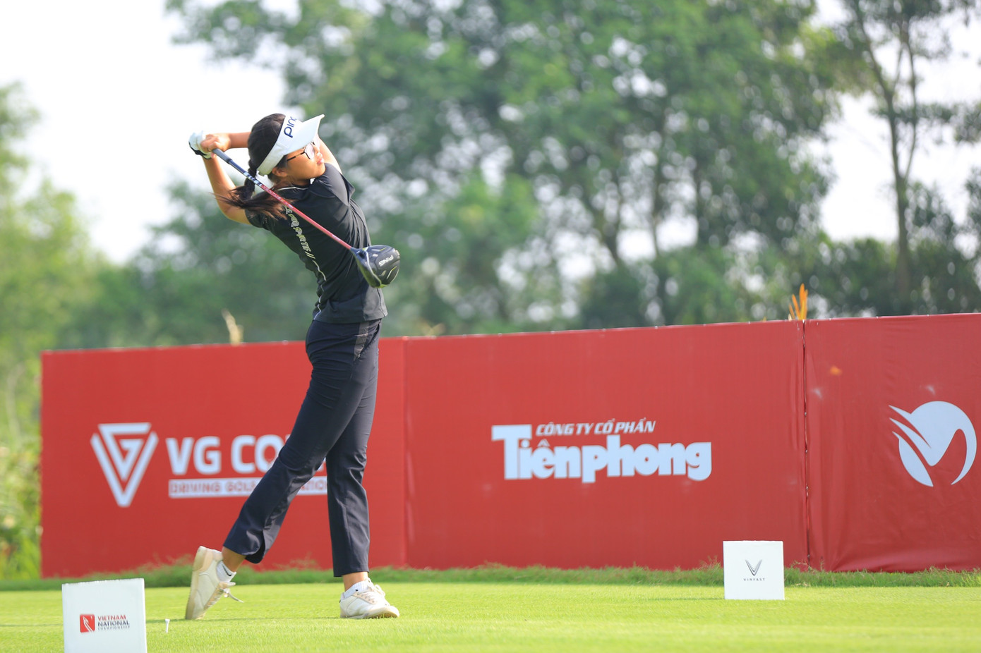 Golfer Nguyễn Vũ Hoàng Anh.