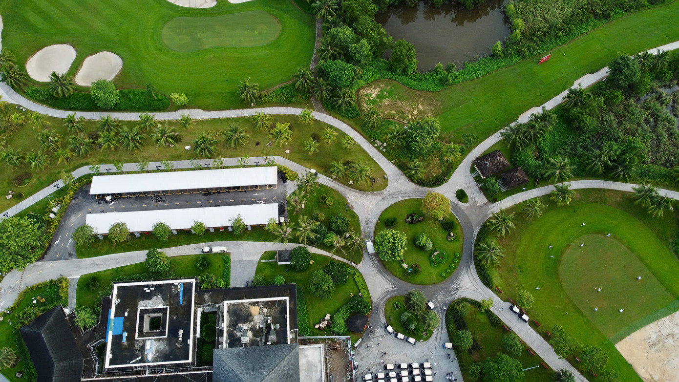 Vinpearl Golf Hải Phòng có 36 hố golf được chia thành 2 sân mang phong cách hoàn toàn riêng biệt.