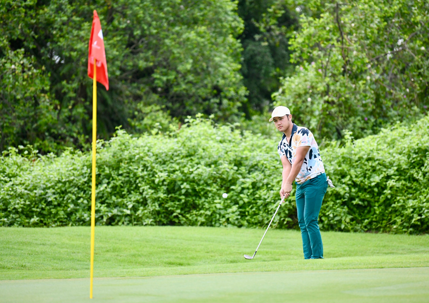 Đoàn Uy, Gia Hân vươn lên dẫn đầu sau hai ngày thi đấu Giải Vô địch Golf Quốc gia ảnh 10