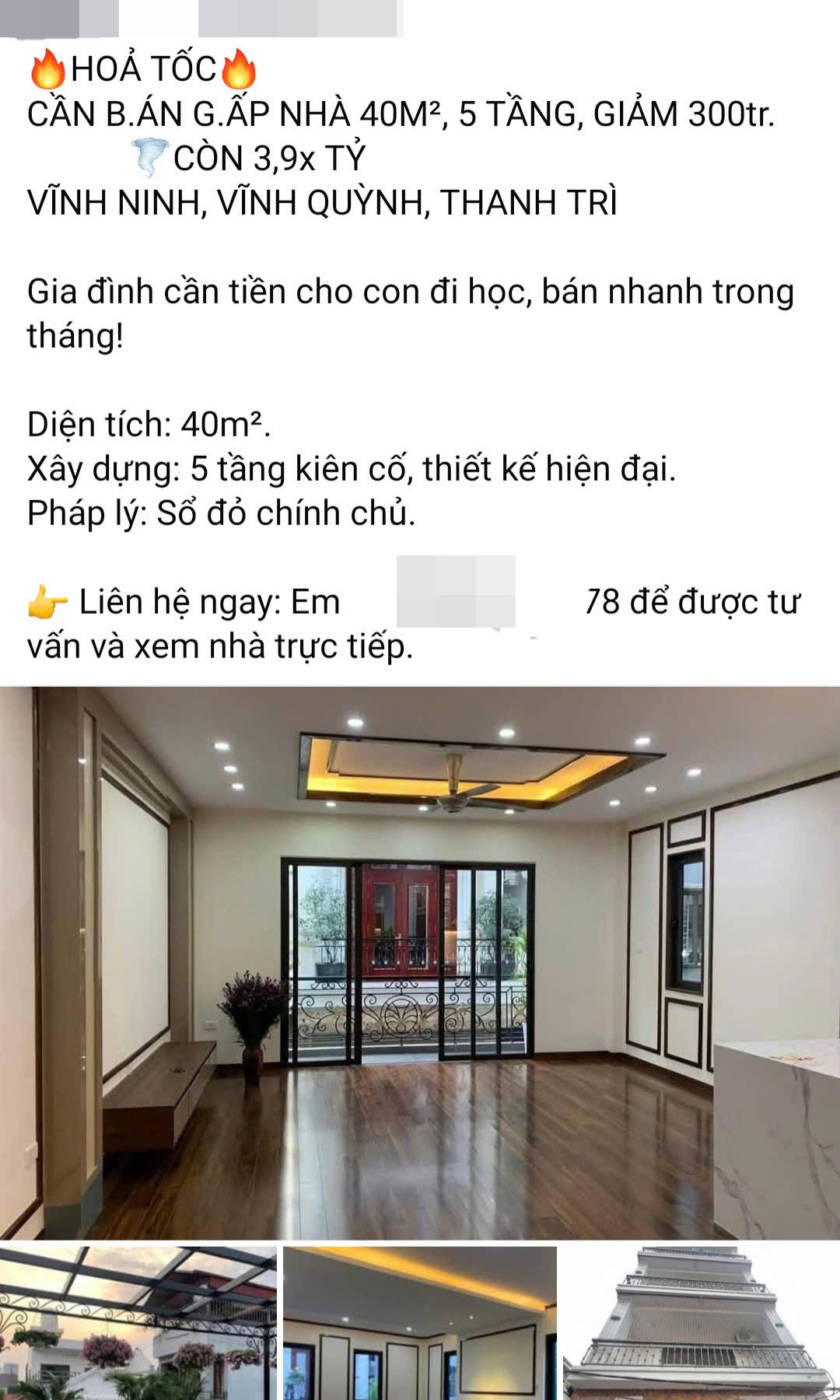 Nhiều môi giới miệt mài đăng tin rao bán nhà đất trên các trang mạng xã hội, nhóm bất động sản ngày cận Tết Nguyên đán Ất Tỵ 2025. Ảnh chụp màn hình.