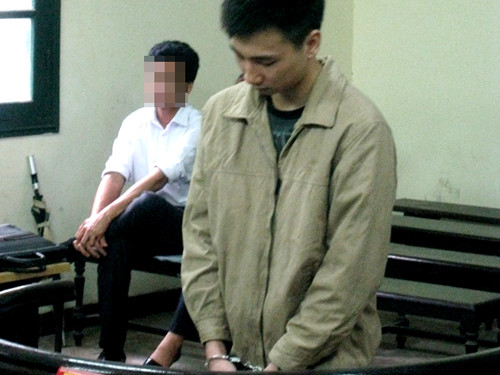 Bị cáo Lê Ngọc Nam tại phiên tòa