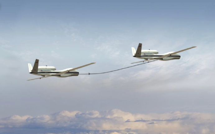 Thử nghiệm máy bay tiếp nhiên liệu bay không người lái Northrop Grumman RQ-4 Global Hawk