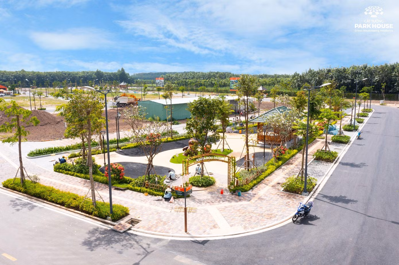 Dự án Cát Tường Park House đã hoàn thiện 100% cơ sở hạ tầng