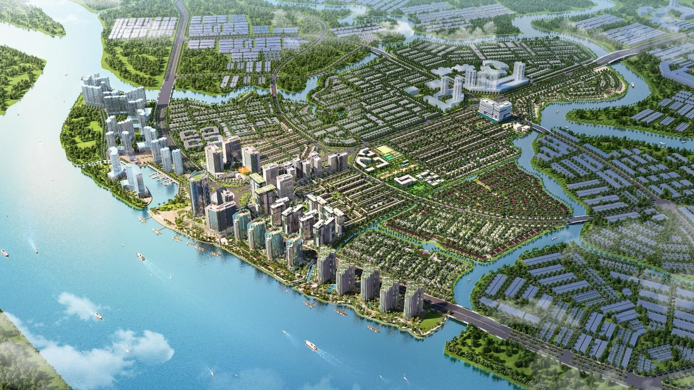 Khu đô thị Izumi City quy mô 170ha sở hữu vị trí đắt giá tiếp giáp sông Đồng Nai