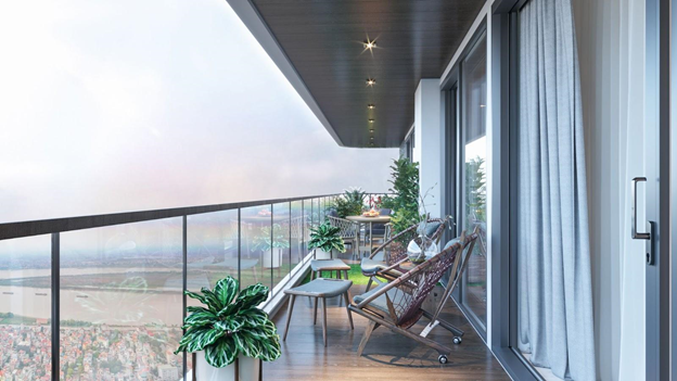 100% căn hộ Sunshine Golden River đều sở hữu vườn ban công với diện tích lên đến 75m2 100% căn hộ Sunshine Golden River đều sở hữu vườn ban công với diện tích lên đến 75m2