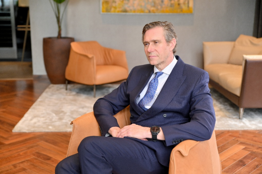 “Nhìn vào Grand Marina Saigon, chúng tôi chắc chắn về sự thành công vì dự án này gắn liền với những thương hiệu danh tiếng bậc nhất thuộc tập đoàn Marriott,” ông Robert Barlett, CEO Druce chia sẻ. Ảnh: Druce