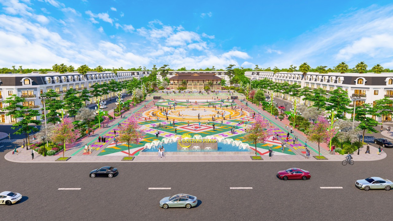 Quảng trường Bông Lúa dự án Golden Field - nơi diễn ra một trong số chuỗi hoạt động của lễ hội vinh danh