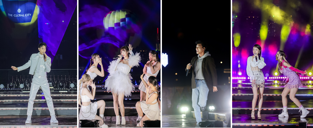 Sôi động với các màn trình diễn từ các ca sĩ nổi tiếng hàng đầu Việt Nam như Isaac, Min, Hieuthuhai, Phương Ly…