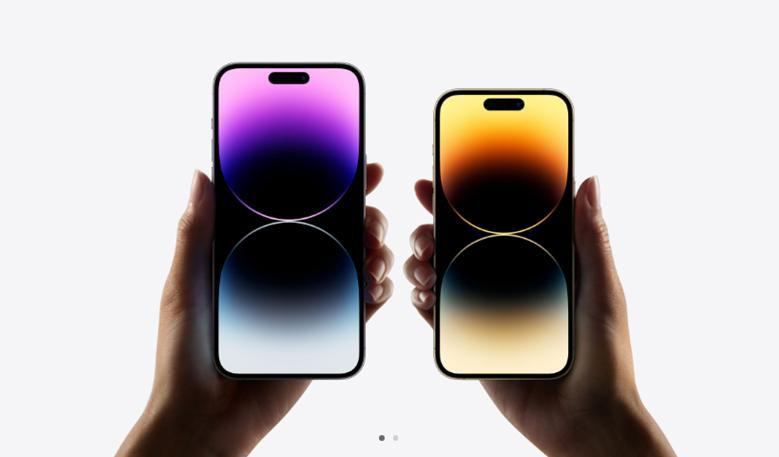 iPhone 14 Pro Max đã được cải tiến về thiết kế và màn hình khi không còn notch tai thỏ nữa