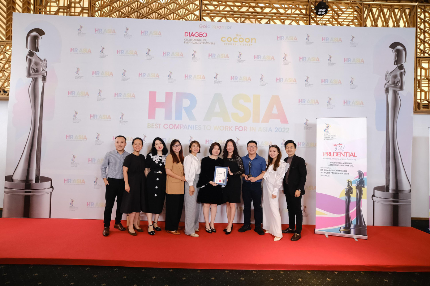 Trong nhiều năm liền, Prudential Việt Nam giữ vững vị thế một trong những “Công ty tốt nhất để làm việc ở Châu Á”, được Tạp chí Nhân sự Châu Á - HR Asia công nhận.