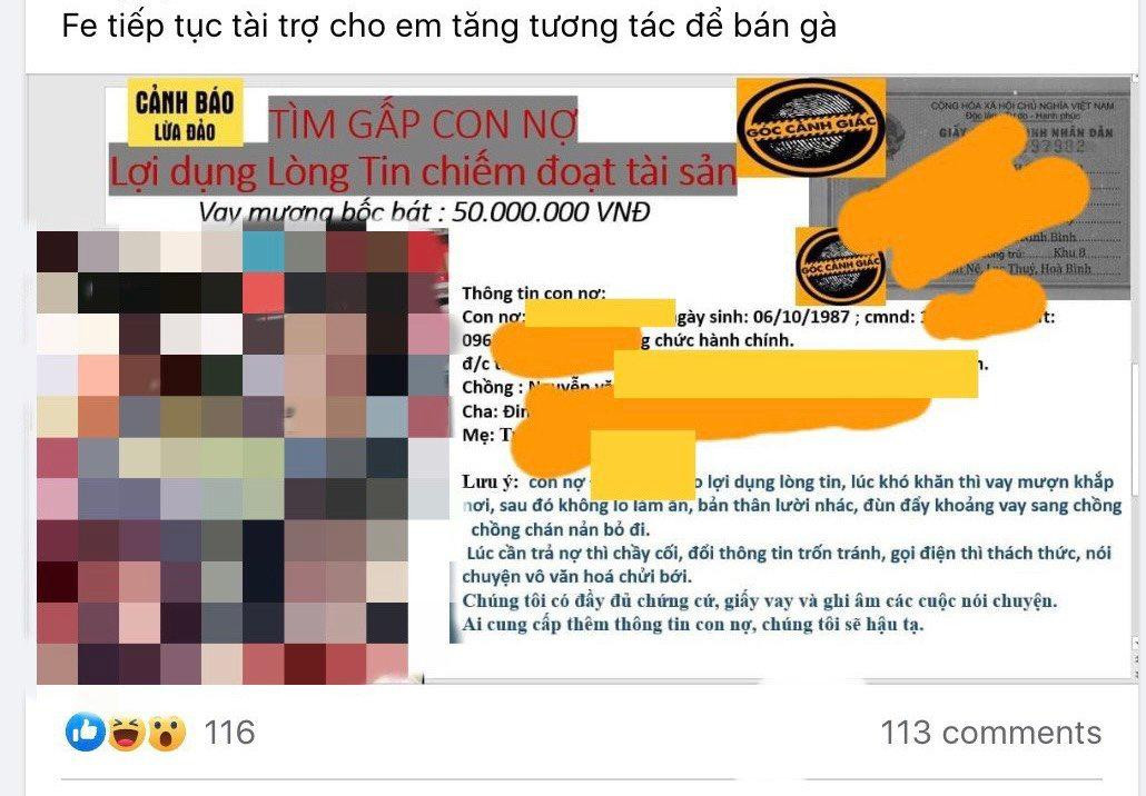 Tình trạng nhiều đối tượng xấu ghép ảnh đòi nợ khách hàng, khiến công ty tài chính chịu vạ lây dù không liên quan Tình trạng nhiều đối tượng xấu ghép ảnh đòi nợ khách hàng, khiến công ty tài chính chịu vạ lây dù không liên quan