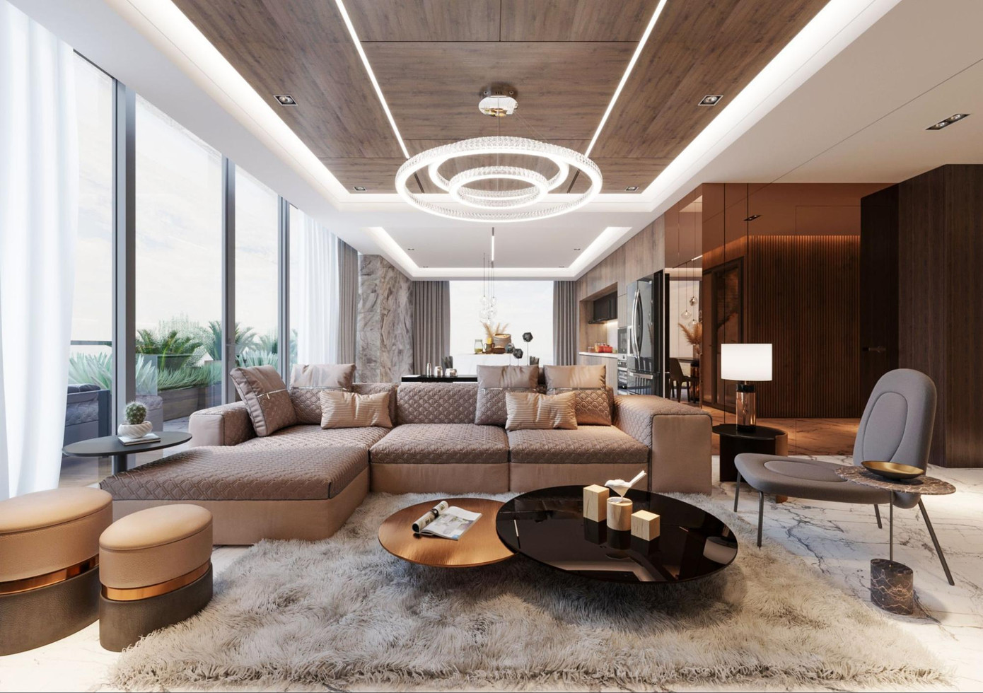 Không gian sang trọng trong những căn hộ hàng hiệu tại Sunshine Golden River Không gian sang trọng trong những căn hộ hàng hiệu tại Sunshine Golden River