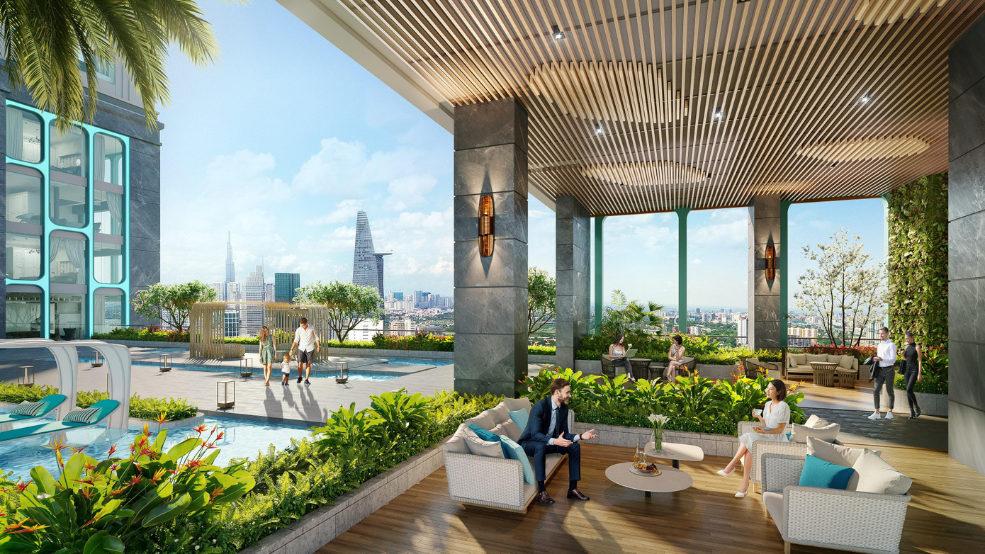 The Grand Manhattan tích hợpđầy đủ các tiện nghi đẳng cấp