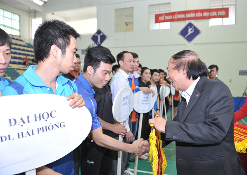 Khai mạc giải bóng bàn Cúp báo Sinh Viên Việt Nam lần III ảnh 3