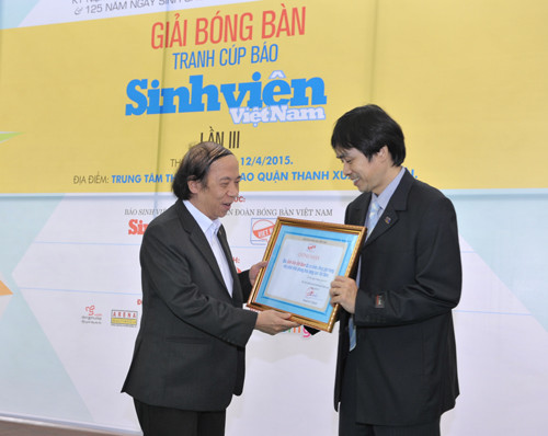 Khai mạc giải bóng bàn Cúp báo Sinh Viên Việt Nam lần III ảnh 2