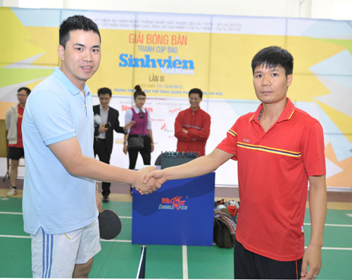 Khai mạc giải bóng bàn Cúp báo Sinh Viên Việt Nam lần III ảnh 5