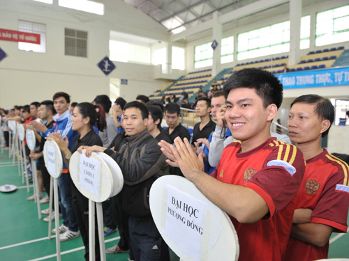 Khai mạc giải bóng bàn Cúp báo Sinh Viên Việt Nam lần III ảnh 4