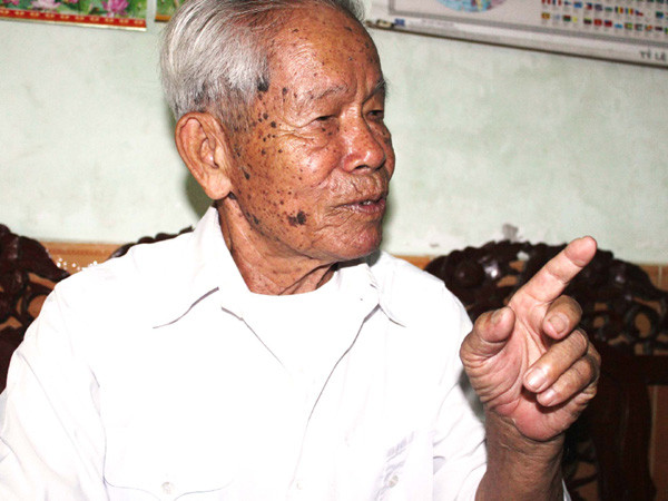 Ông Nhuận hồi tưởng nhưng chuyến tàu không số Ảnh: Nguyễn Huy