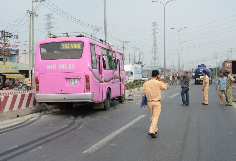 Hiện trường vụ tai nạn