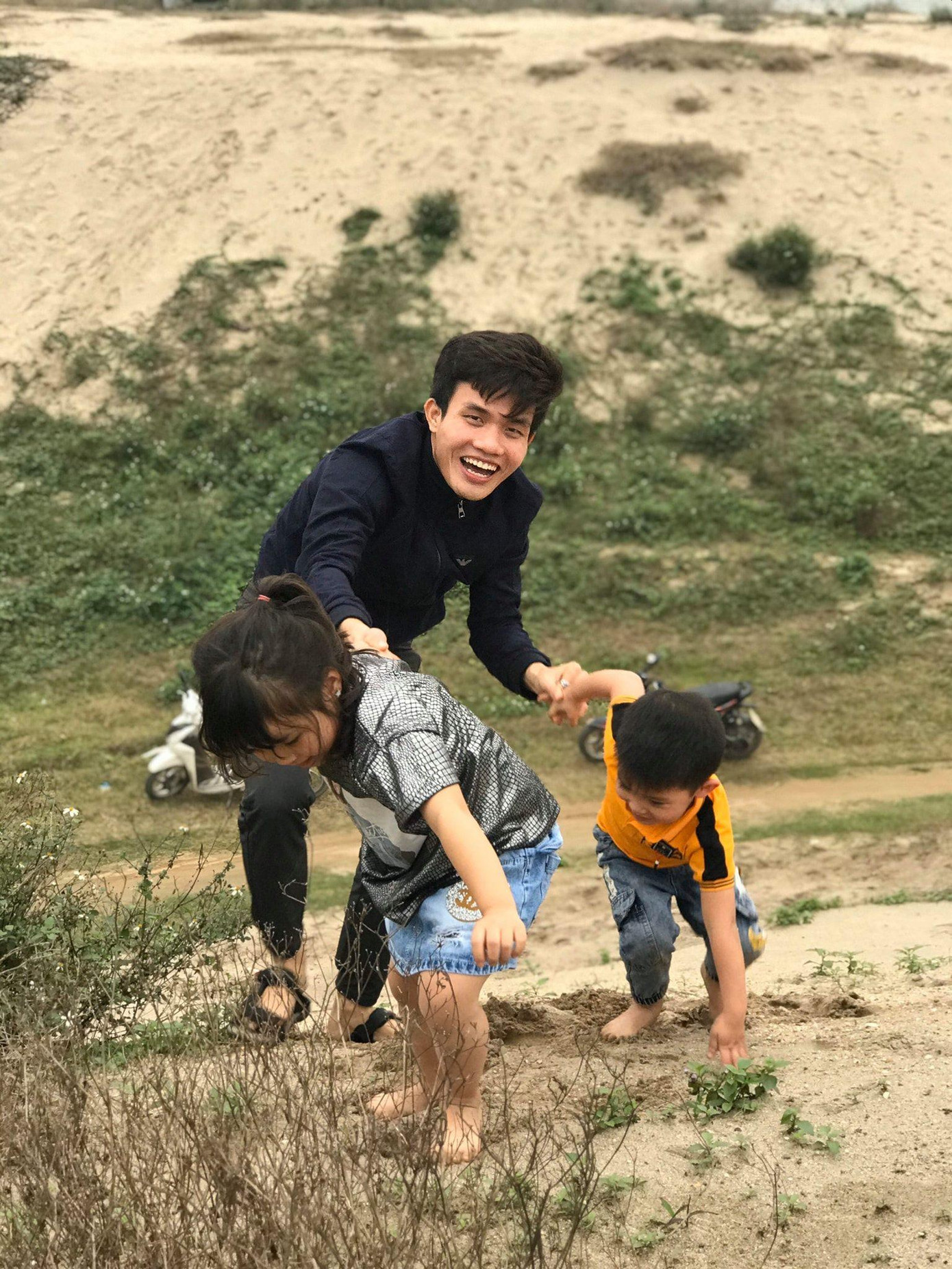 Nhờ có yoga, Phúc trở nên lạc quan hơn trong cuộc sống.