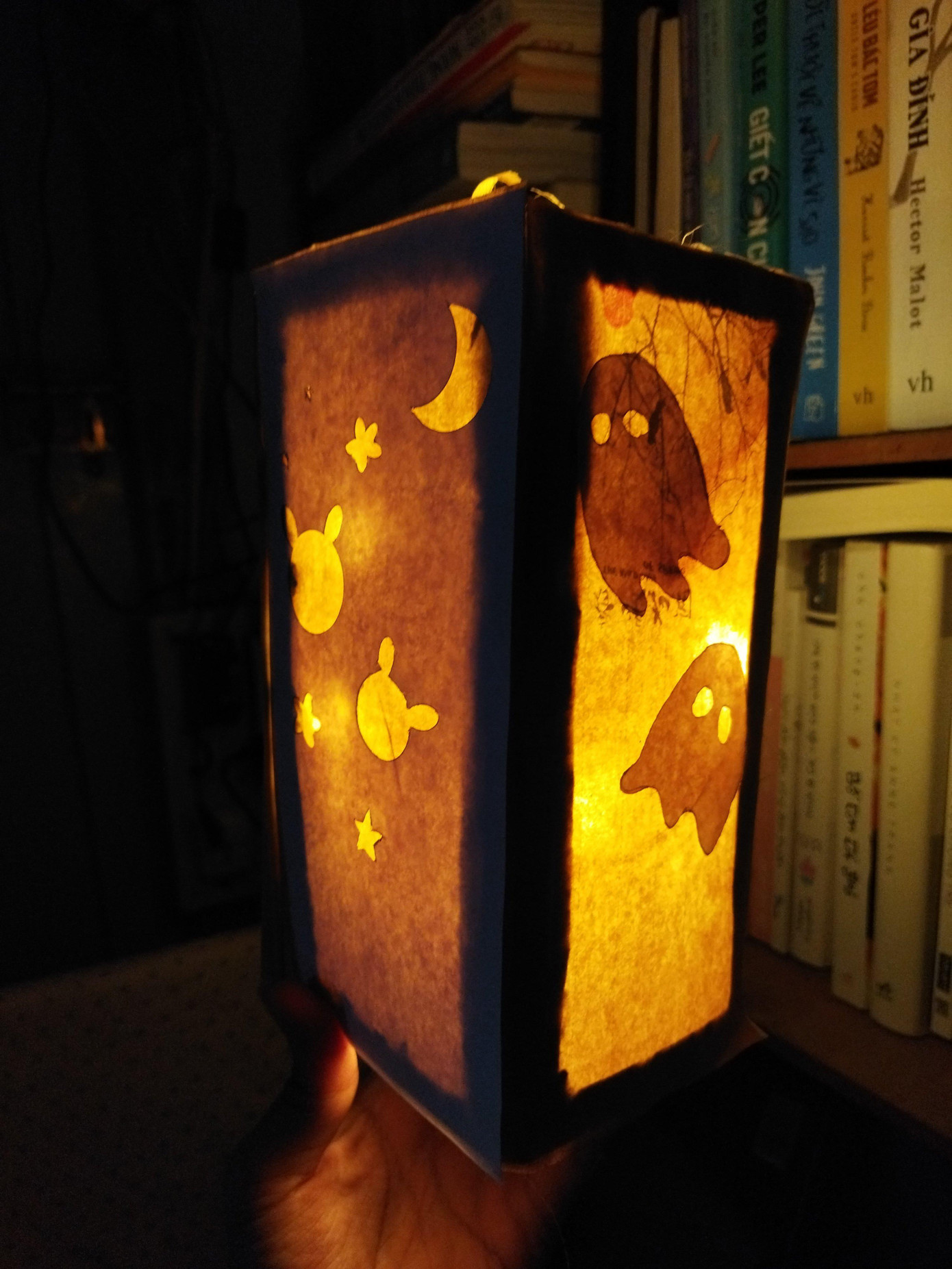 Sản phẩm lồng đèn handmade của Anh Thư. Sản phẩm lồng đèn handmade của Anh Thư.