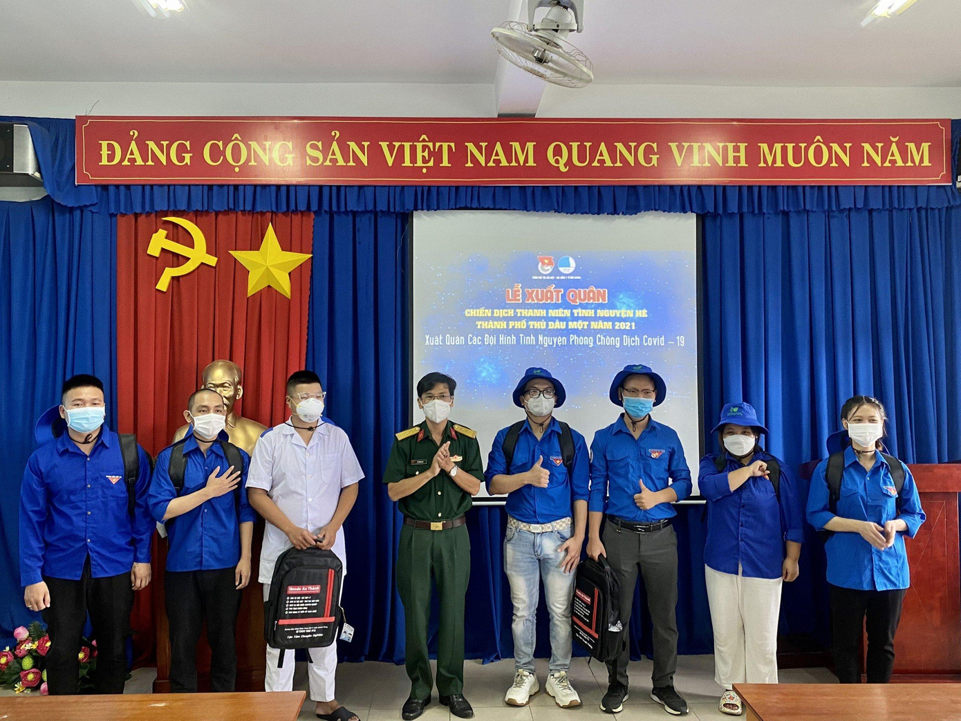 Các thành viên trong CLB tham dự lễ xuất quân tại TP. Thủ Đầu Một (Bình Dương). Các thành viên trong CLB tham dự lễ xuất quân tại TP. Thủ Đầu Một (Bình Dương).