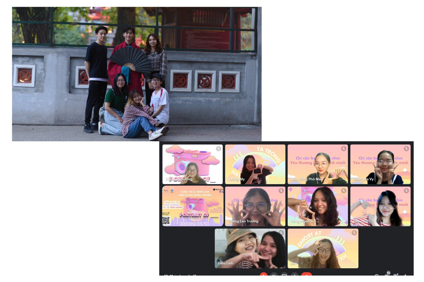 Những triển lãm online phải cải tiến về cả nội dung và cách làm để thu hút các bạn trẻ.