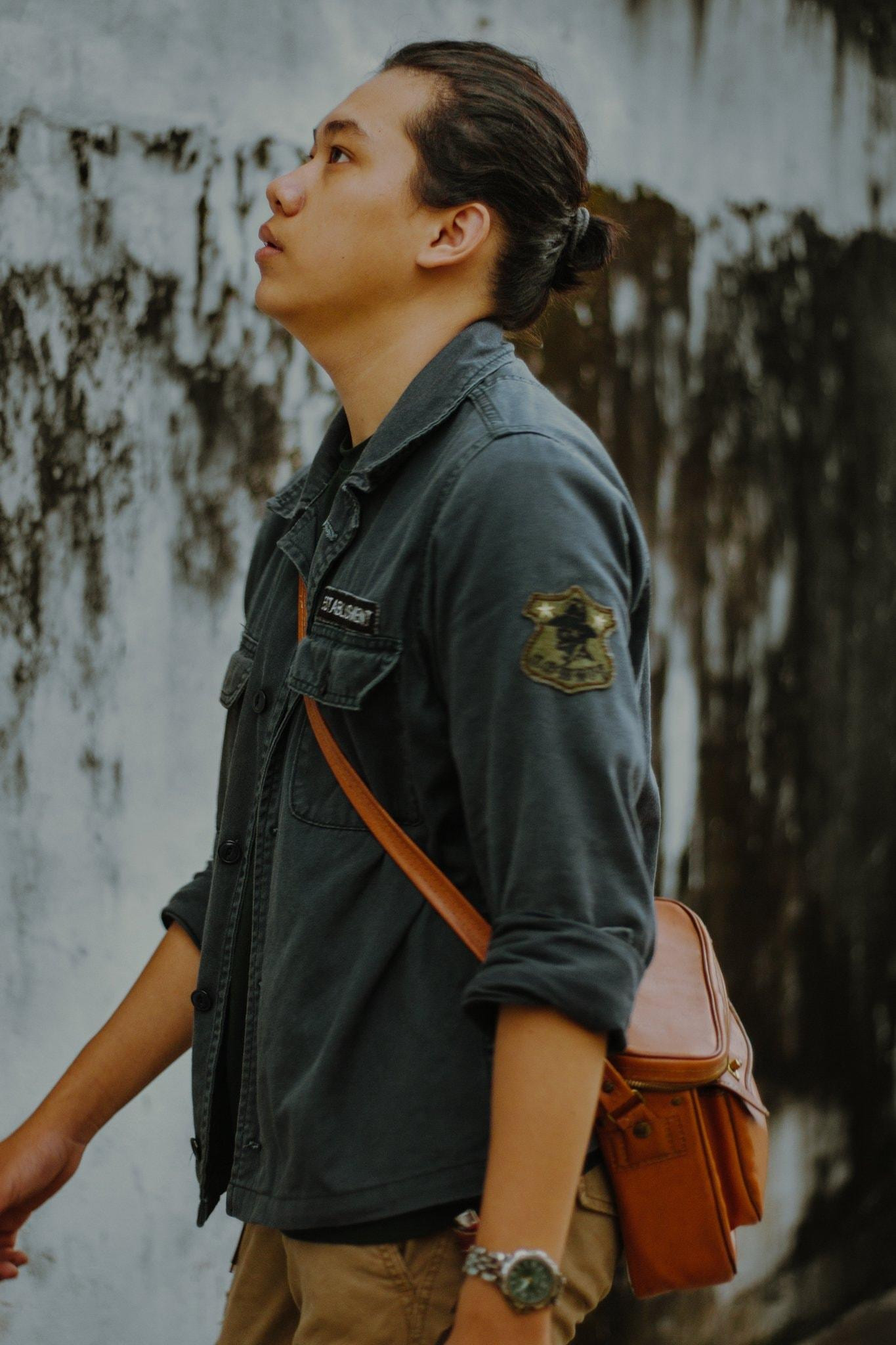 Dương Hoàng Hảo với niềm đam mê phong cách thời trang vintage. Dương Hoàng Hảo với niềm đam mê phong cách thời trang vintage.