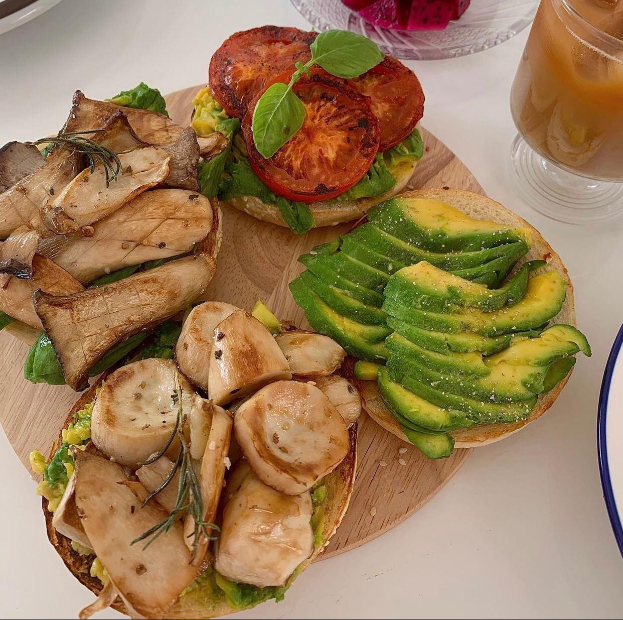 Những món chay bắt mắt do Shushu chế biến. Những món chay bắt mắt do Shushu chế biến.