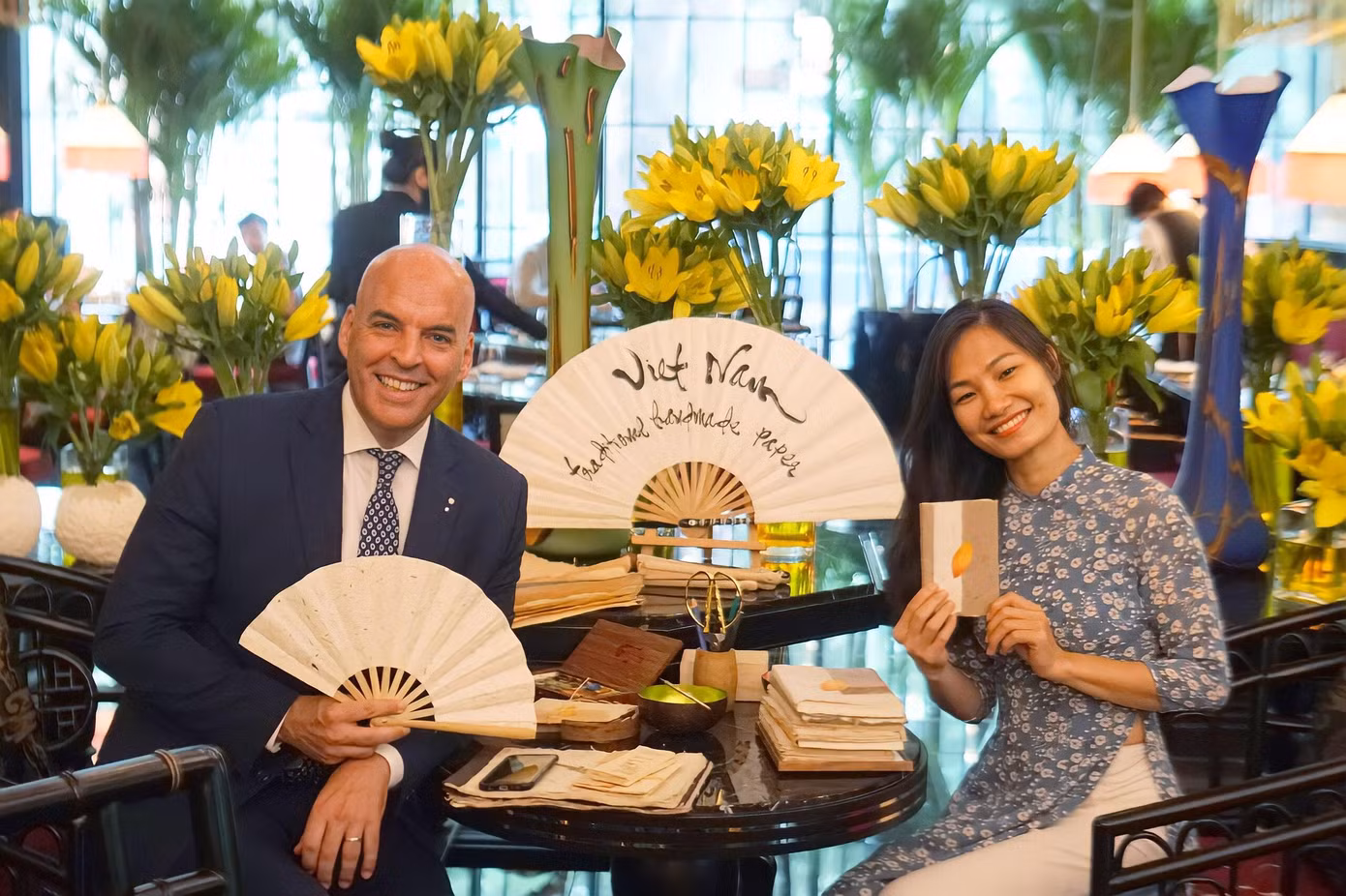 Hồng Kỳ hy vọng sẽ có thể tổ chức thêm nhiều hoạt động quảng bá về những sản phẩm từ làng nghề thủ công Việt Nam.