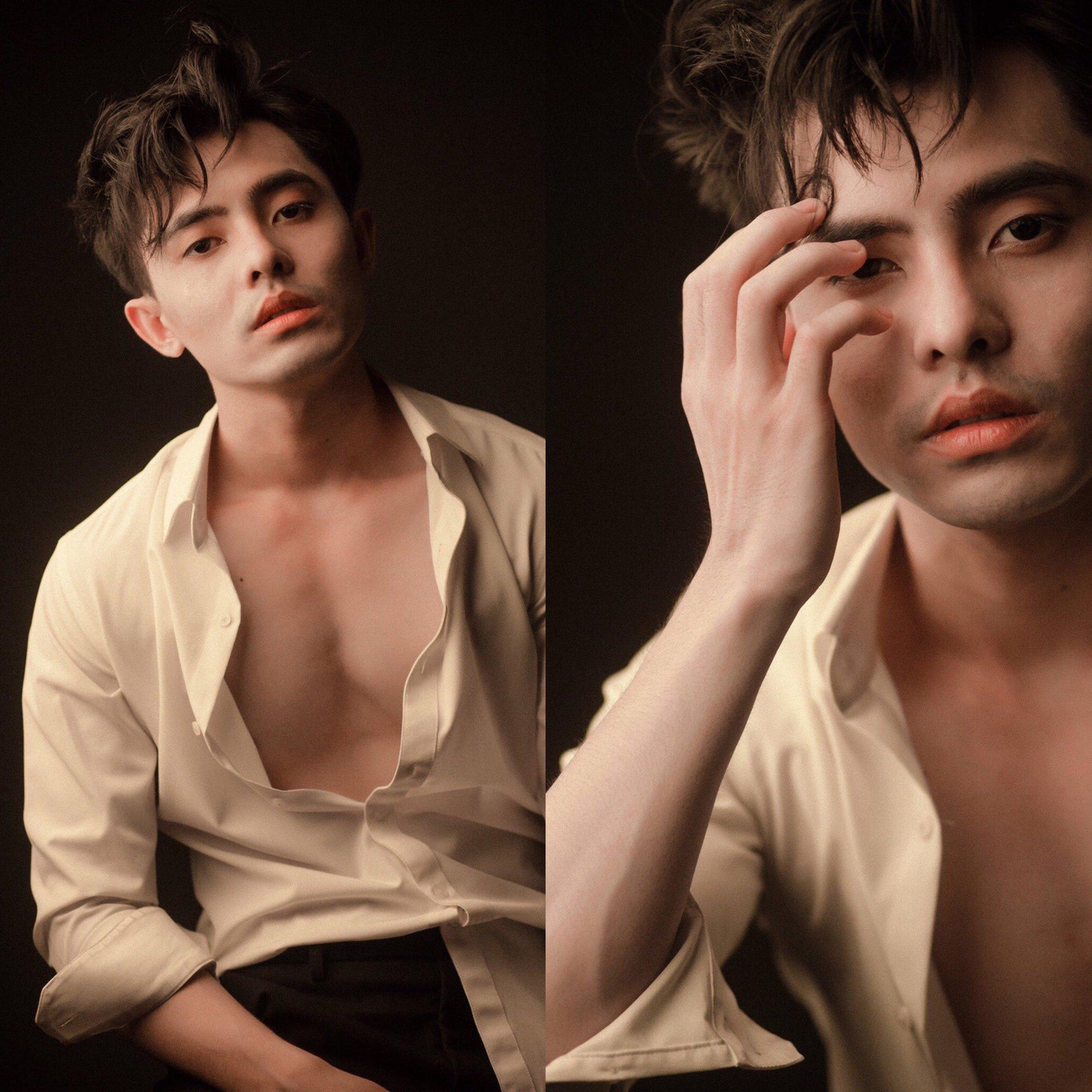 Phong sở hữu ngoại hình ưa nhìn và vẻ ngoài nam tính. Phong sở hữu ngoại hình ưa nhìn và vẻ ngoài nam tính.