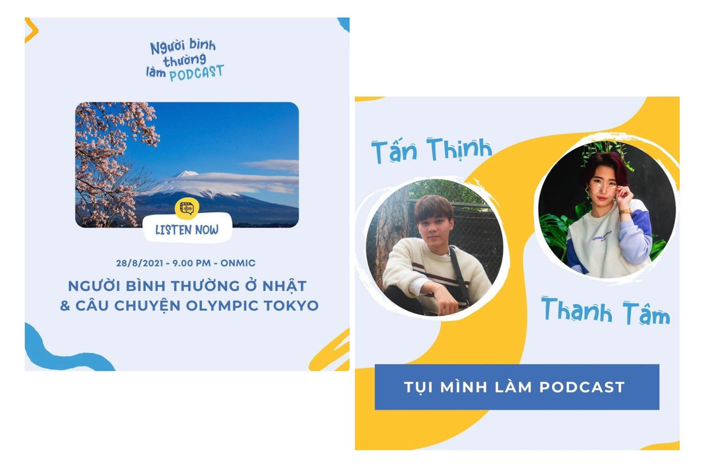 Thanh Tâm và dự án podcast của mình. Thanh Tâm và dự án podcast của mình.