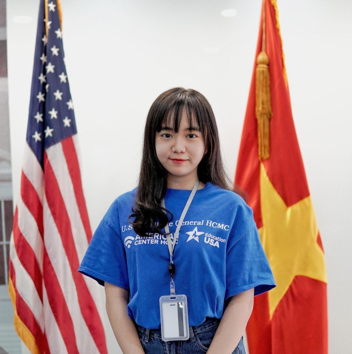 Xuân Nguyên đã thử sức với công việc thực tập ở Lãnh sự quán Mỹ ngay từ năm nhất đại học.