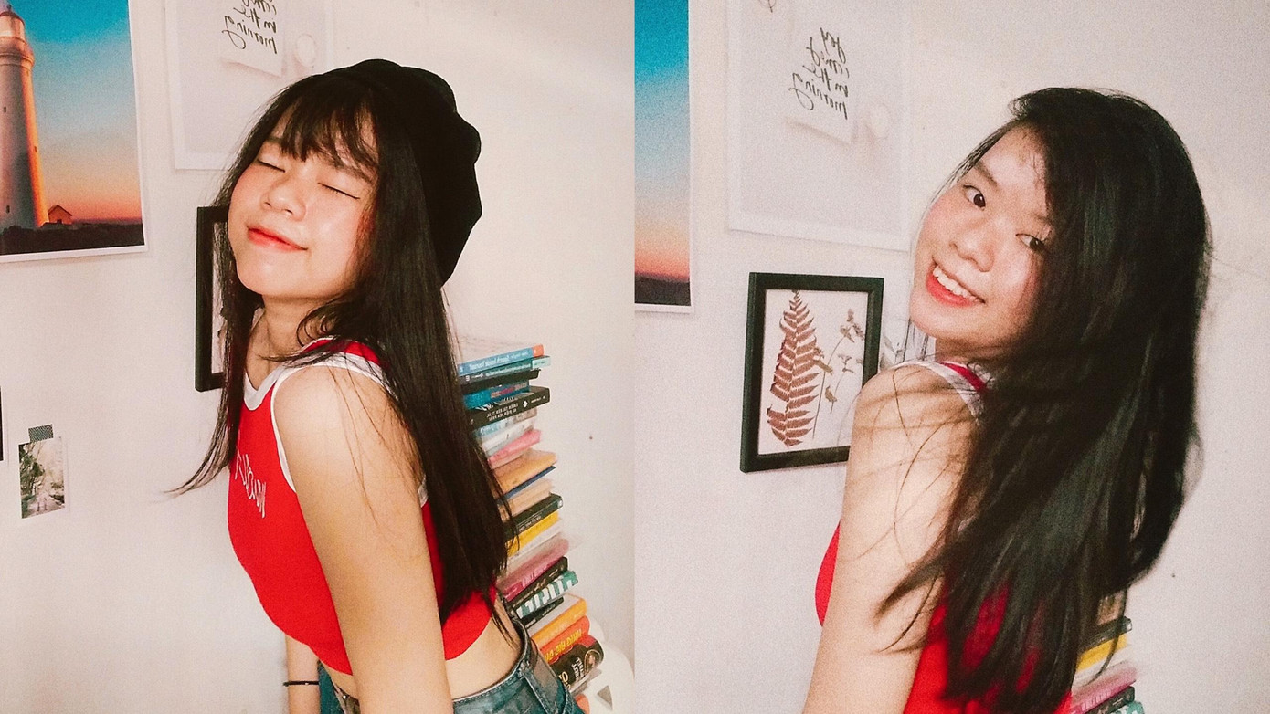 Hà Giang tự tay trang trí cho căn phòng của mình. Hà Giang tự tay trang trí cho căn phòng của mình.