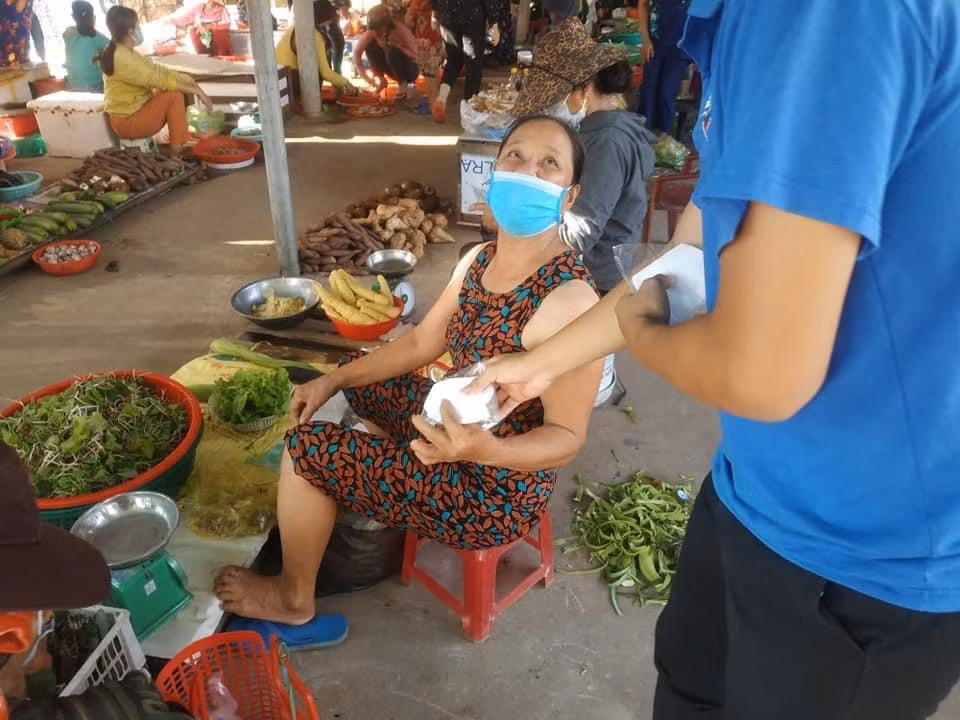 Hoạt động này sẽ được nhóm duy trì nhằm cùng địa phương chống dịch.