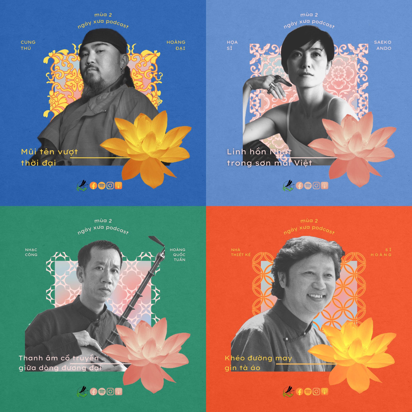 Dự án "Ngày xưa Podcast" đem đến cho các bạn trẻ cái nhìn toàn cảnh về văn hóa truyền thống của dân tộc.