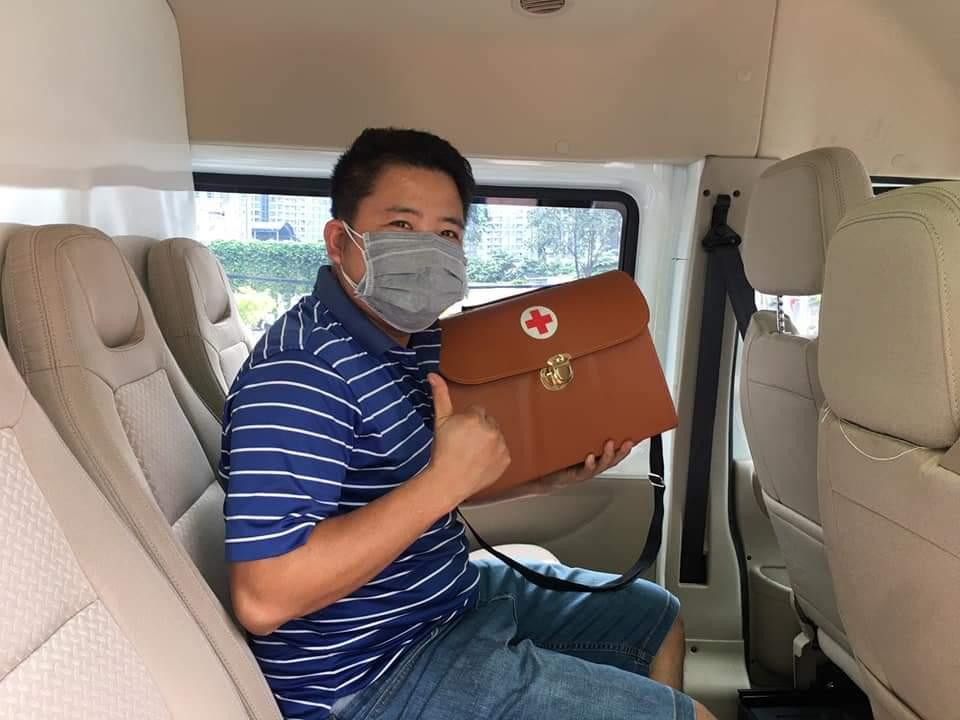 Anh Nguyễn Tuấn Khởi - người sáng lập dự án "Bệnh viện tại nhà". Anh Nguyễn Tuấn Khởi - người sáng lập dự án "Bệnh viện tại nhà".