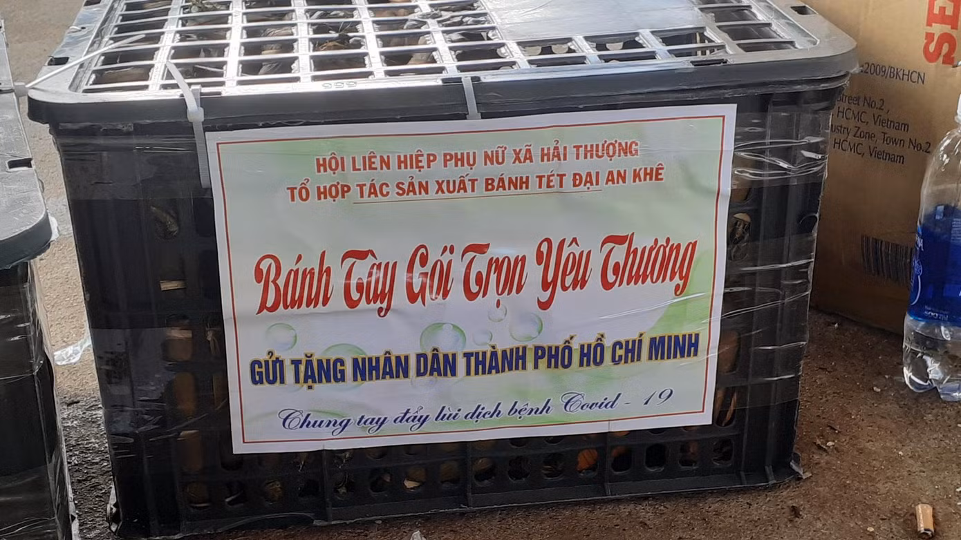 Những "món quà yêu thương" mà người dân Quảng Trị gửi tặng nhân dân TP. HCM.
