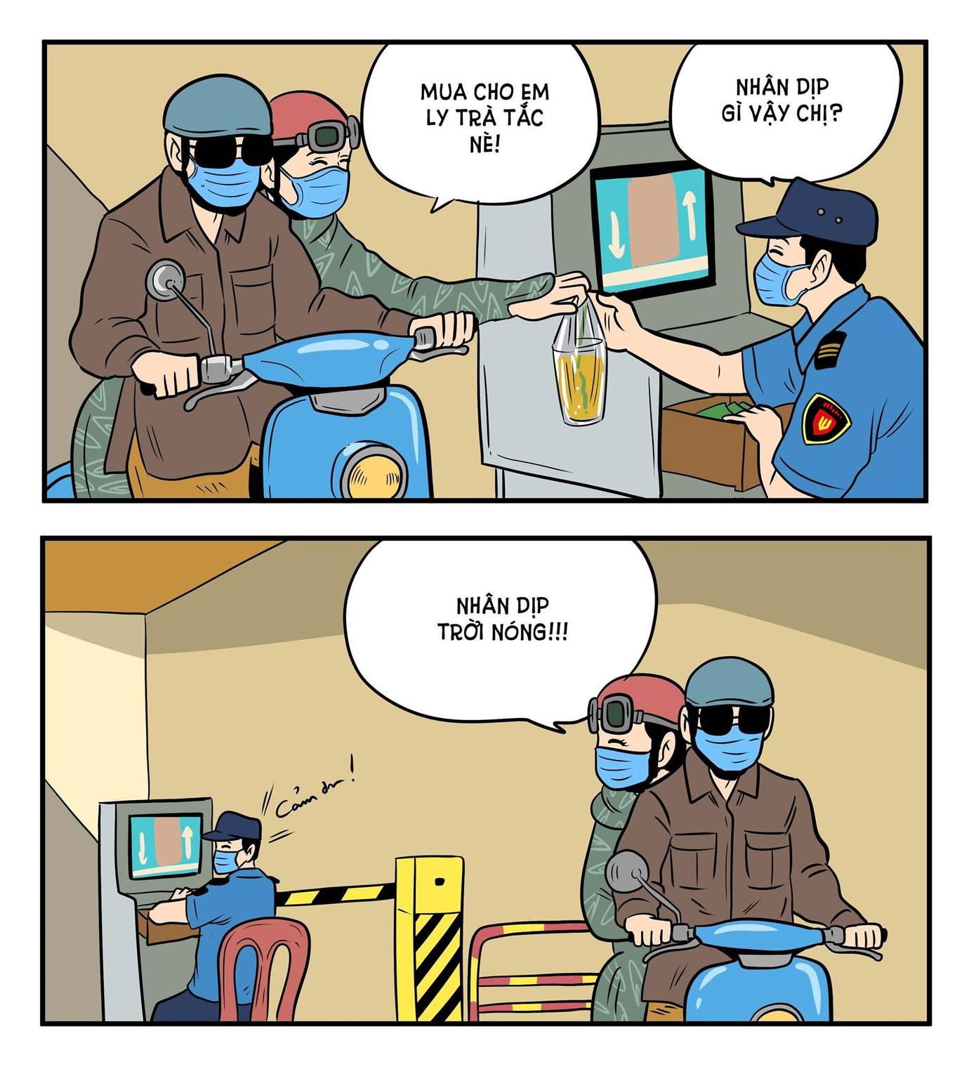 Truyện tranh của Thăng Fly Comics thường lấy cảm hứng từ câu chuyện thường nhật.