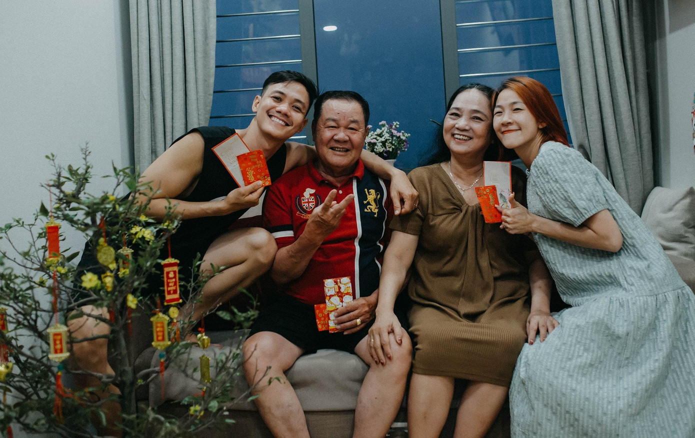 Mái ấm của đôi vợ chồng trẻ luôn không ngớt tiếng nói cười.