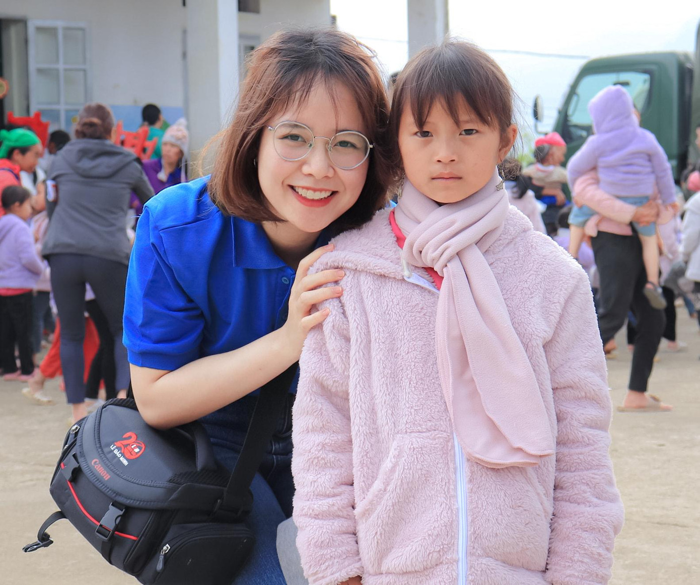 Thanh Xuân từng là đại sứ truyền thông của iVolunteer Vietnam.