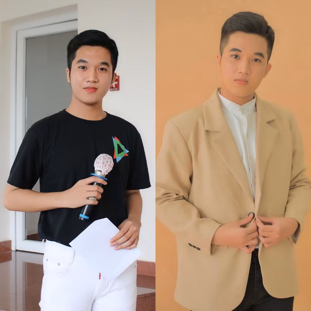 Đăng Khoa luôn tự tin khi dẫn chương trình. Đăng Khoa luôn tự tin khi dẫn chương trình.