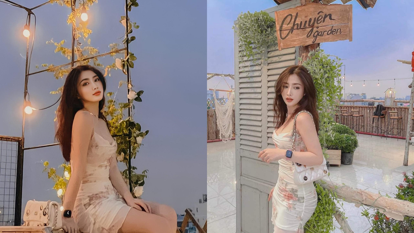 Thảo và bạn bè đã có nhiều bức ảnh xinh xắn tại các quán cà phê “trên cao” này.