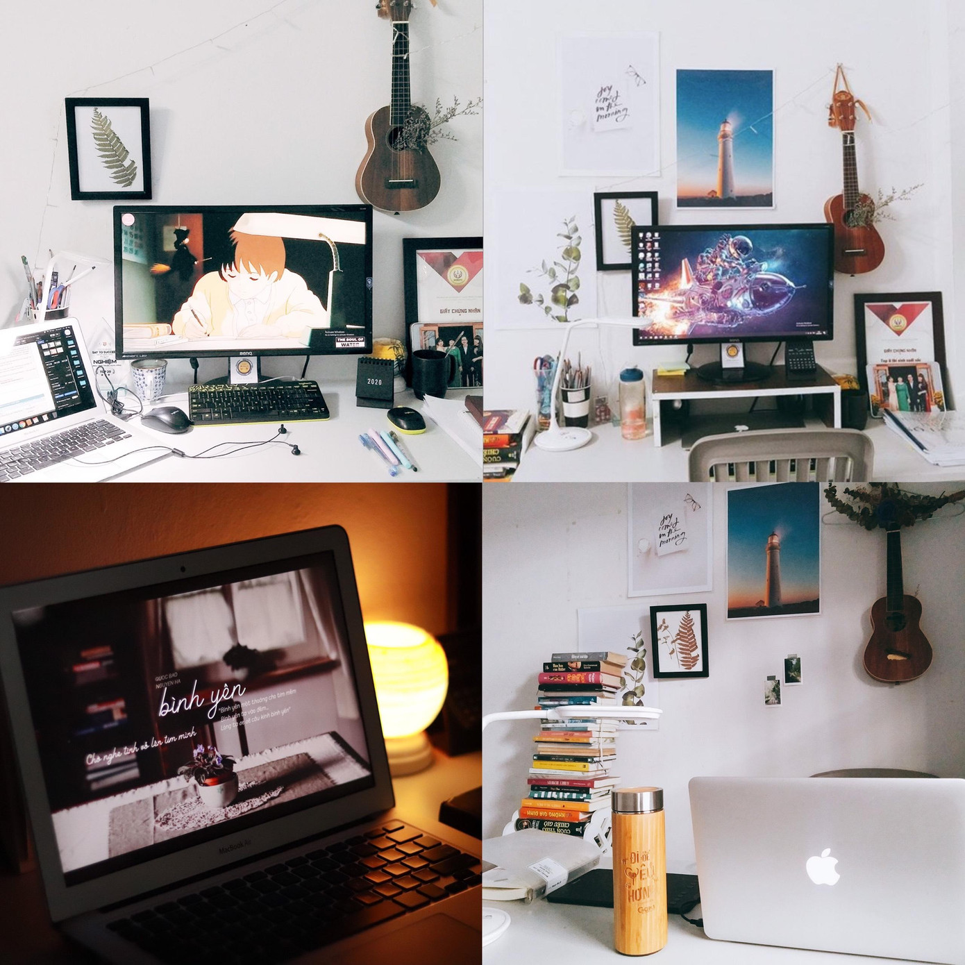 Căn phòng trọ sau khi được “thay áo mới” của Hà Giang. Căn phòng trọ sau khi được “thay áo mới” của Hà Giang.