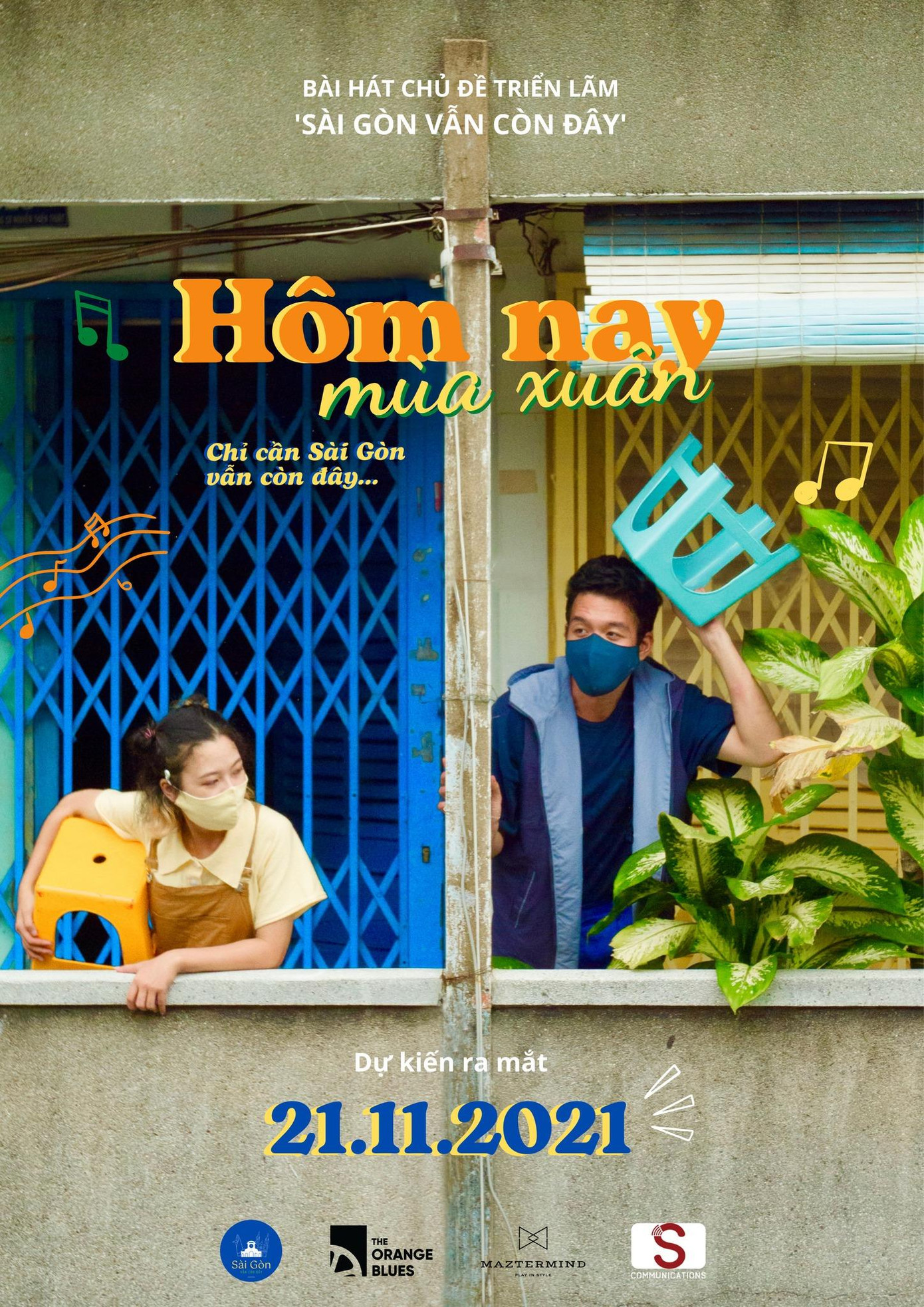 MV ca nhạc Hôm nay mùa Xuân do nhóm dự án thực hiện.