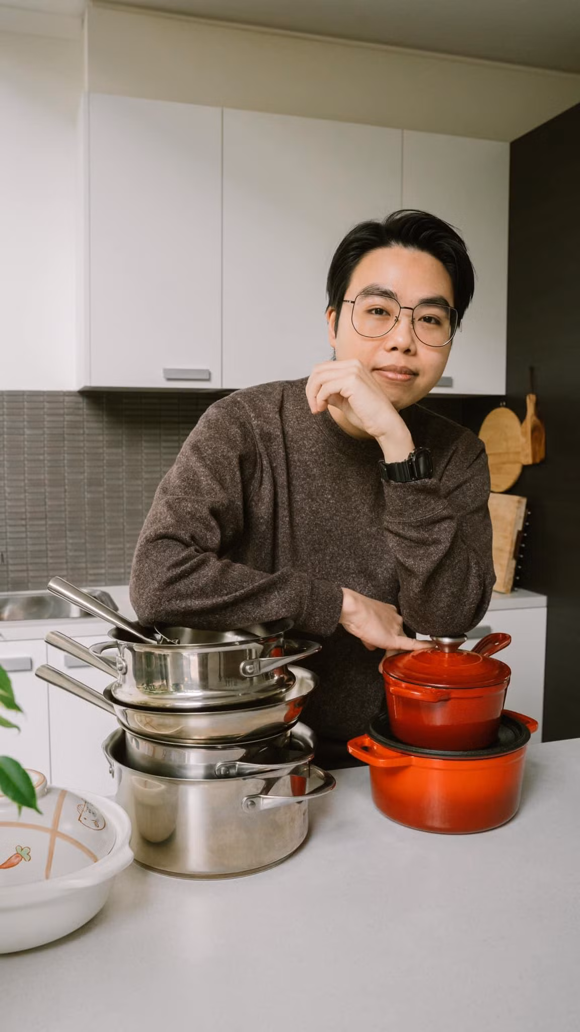 Động lực lớn nhất để Thế Phương tiếp tục theo đuổi đam mê ẩm thực chính là những lời động viên từ người xem. (Ảnh: NVCC)