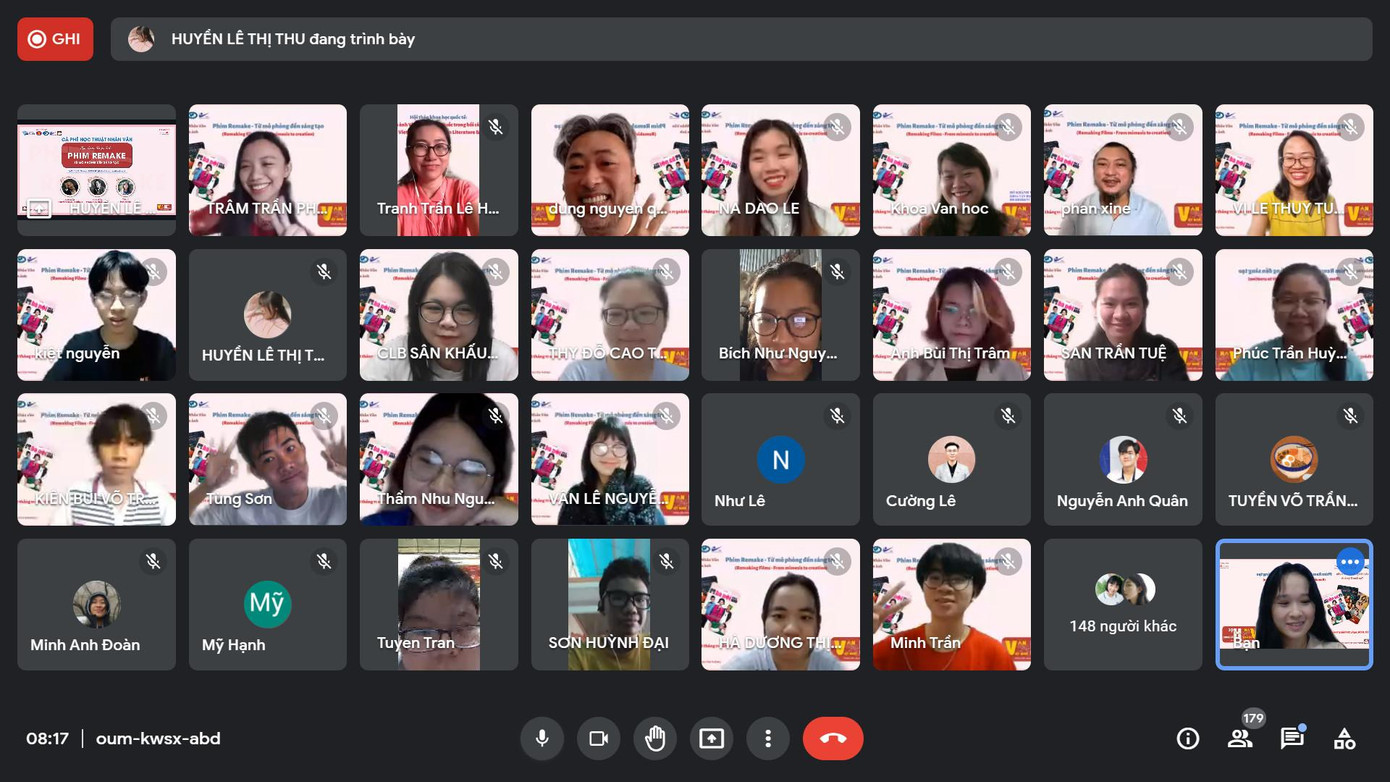 Buổi tọa đàm hút sự tham gia đông đảo các bạn sinh viên quan tâm điện ảnh Việt - Hàn.
