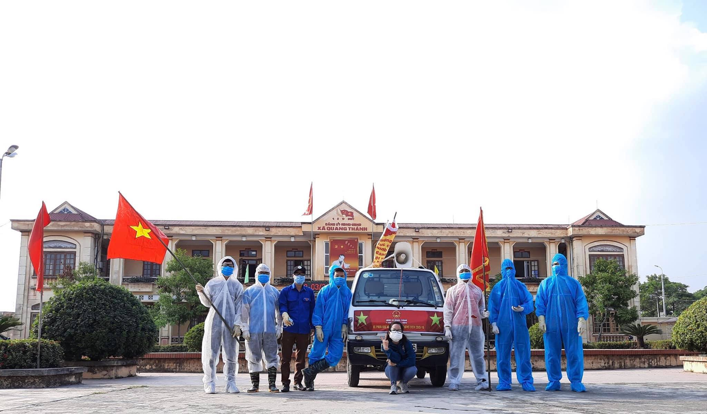 Lực luôn có mặt trong tuyến đầu phòng chống COVID-19 tại địa phương. (Ảnh: NVCC) Lực luôn có mặt trong tuyến đầu phòng chống COVID-19 tại địa phương. (Ảnh: NVCC)