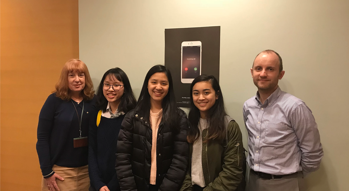 An tham quan các doanh nghiệp và tổ chức phi chính phủ ở Nhật Bản.