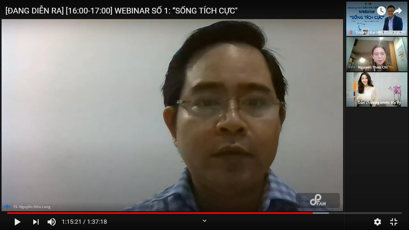 TS Nguyễn Hữu Long giải đáp những trăn trở của người tham gia chương trình.